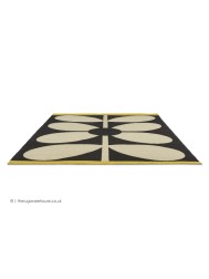 Sixties Stem Noir Rug - Thumbnail - 6
