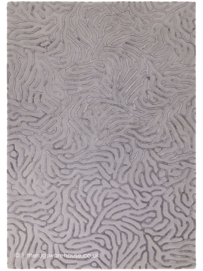 Coral Grey Rug - 6