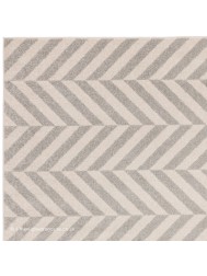 Grey Chevrons Rug - Thumbnail - 4