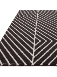 Black Linear Rug - Thumbnail - 6
