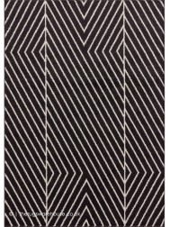 Black Linear Rug - Thumbnail - 7
