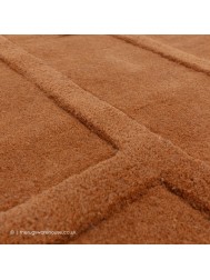 Maze Rust Rug - Thumbnail - 3