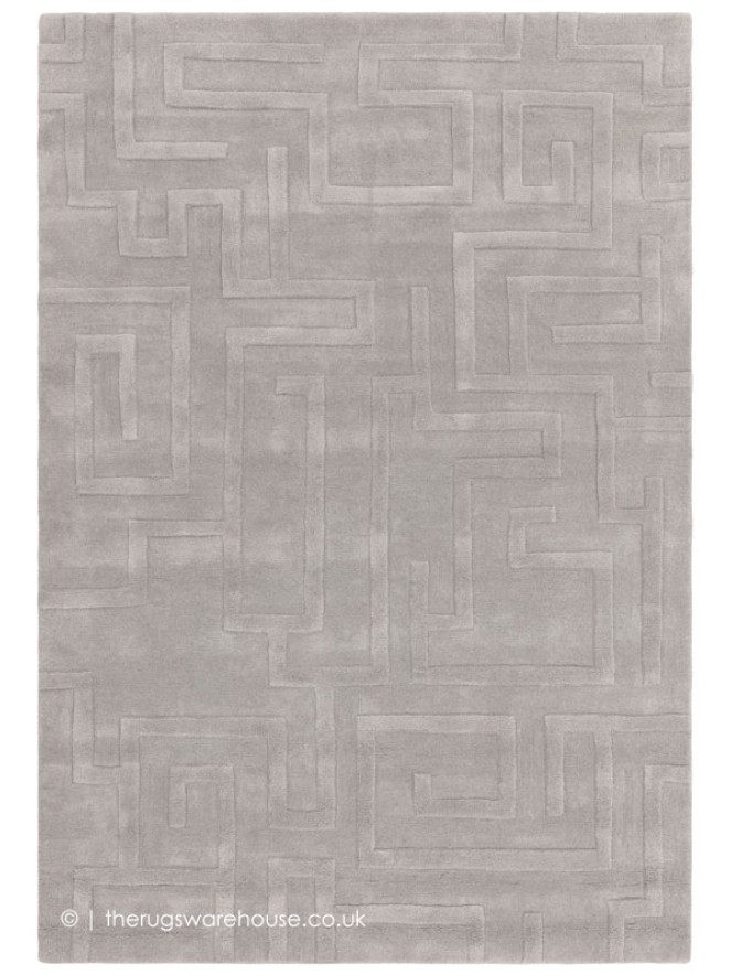 Maze Silver Rug - 6