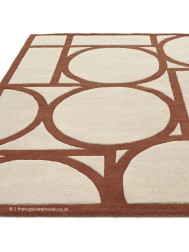 Metro Rust Rug - Thumbnail - 2